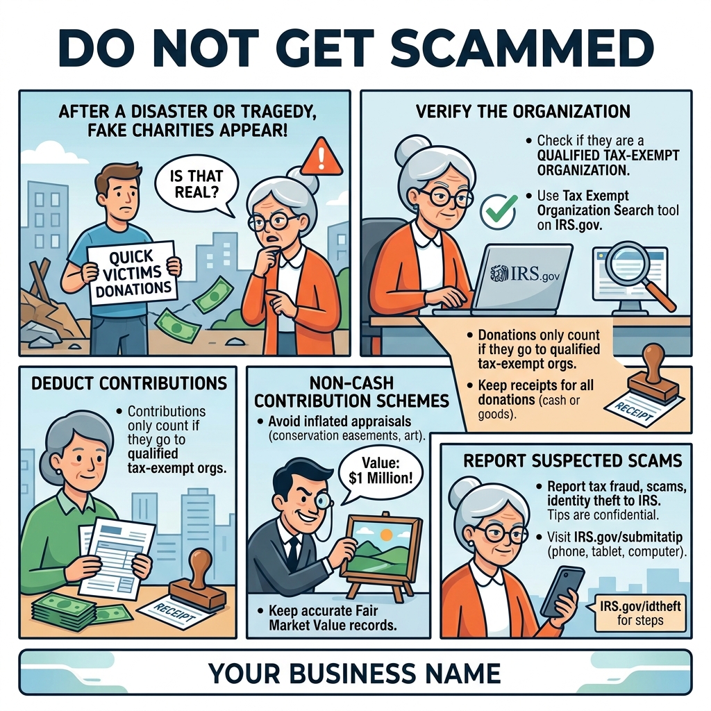 Tax Tip Avoid Scams
