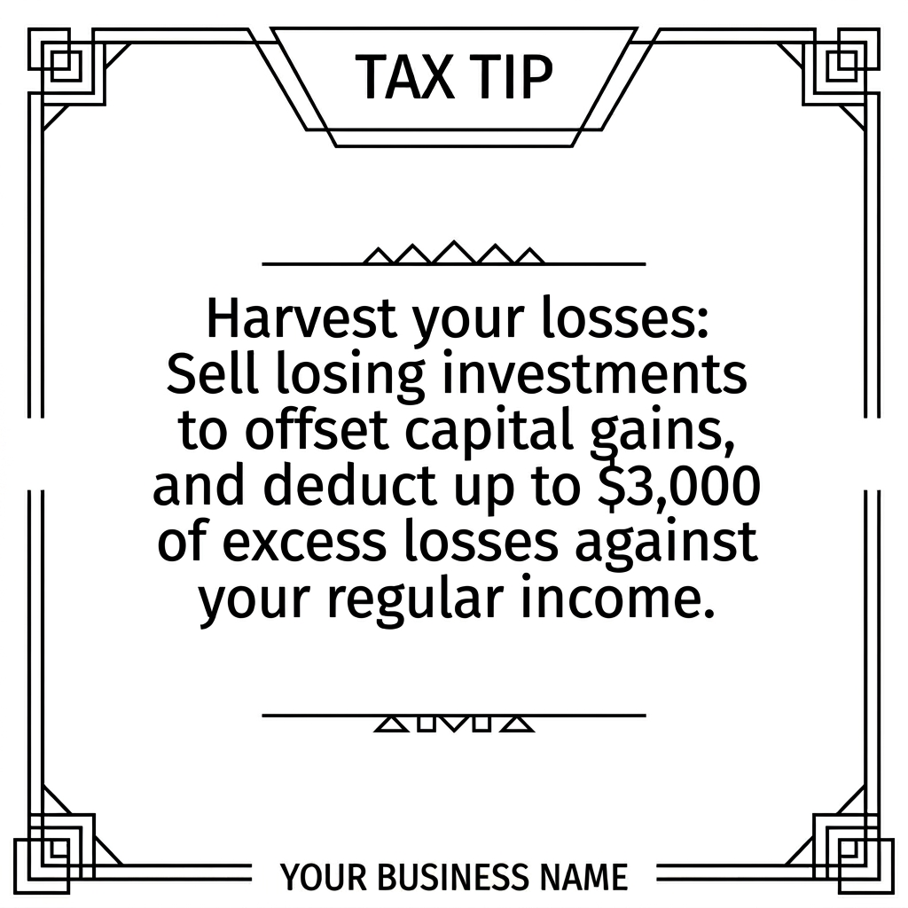 Tax Tip Capital Gains